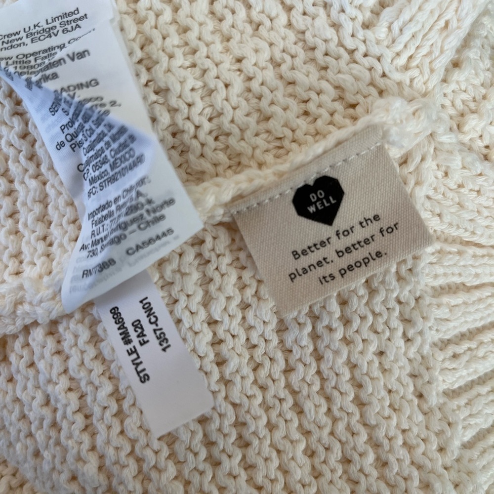 Madewell Cream Cardigan XXS - Picture 12 of 12